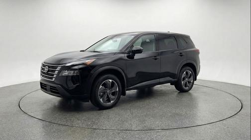 Super Black 2025 Nissan Rogue SV