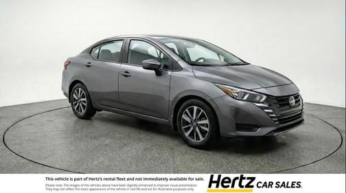 Gun Metallic 2025 Nissan Versa 1.6 SV