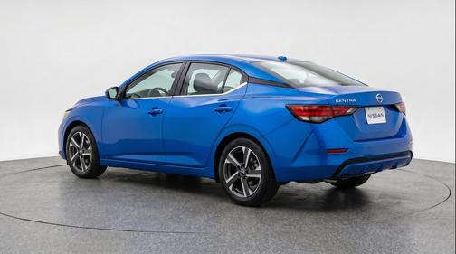 Electric Blue Metallic 2025 Nissan Sentra SV