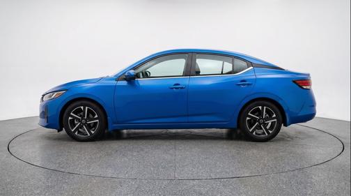 Electric Blue Metallic 2025 Nissan Sentra SV