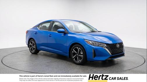 Electric Blue Metallic 2025 Nissan Sentra SV