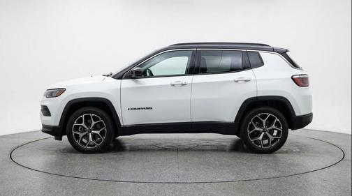 Bright White Clearcoat 2025 Jeep Compass Limited