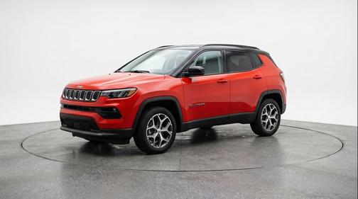Red Hot Pearlcoat 2025 Jeep Compass Limited