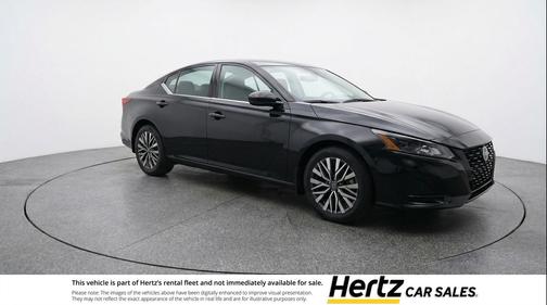 Super Black 2025 Nissan Altima SV FWD