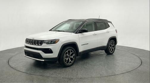 White 2025 Jeep Compass Limited