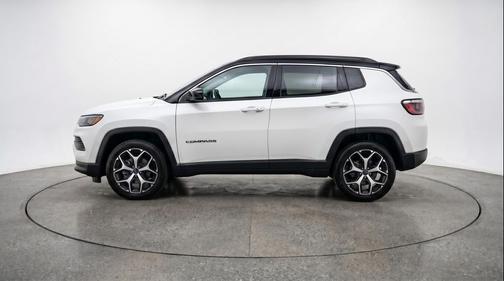 White 2025 Jeep Compass Limited