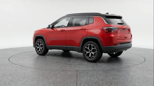 Red Hot Pearlcoat 2025 Jeep Compass Limited