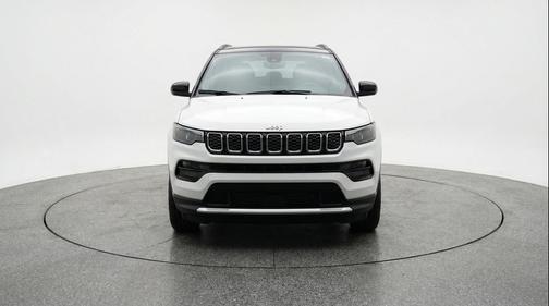 Bright White Clearcoat 2025 Jeep Compass Limited