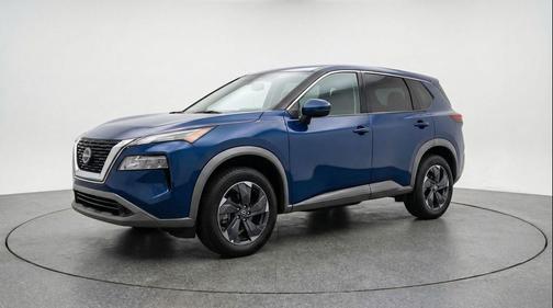 Deep Ocean Blue Pearl 2025 Nissan Rogue SV