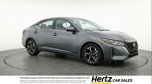 Gun Metallic 2025 Nissan Sentra SV