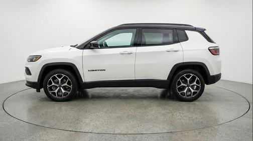 Bright White Clearcoat 2025 Jeep Compass Limited