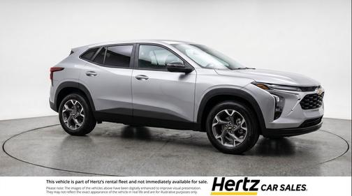 Sterling Gray Metallic 2025 Chevrolet Trax LT