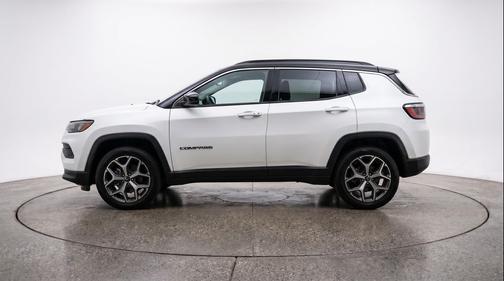 Bright White Clearcoat 2025 Jeep Compass Limited