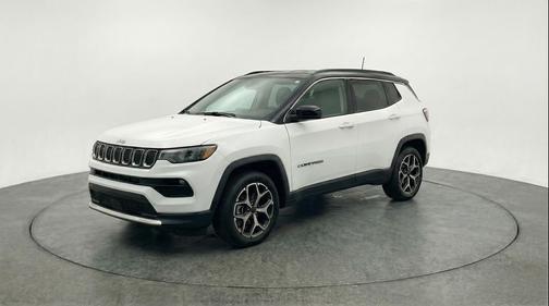 Bright White Clearcoat 2025 Jeep Compass Limited
