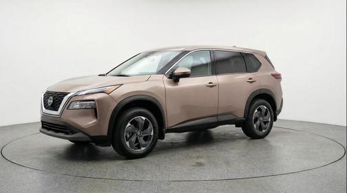 Baja Storm Metallic 2025 Nissan Rogue SV