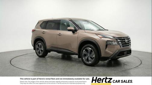 Baja Storm Metallic 2025 Nissan Rogue SV