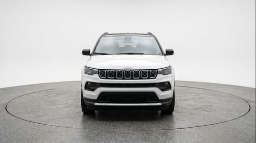 Bright White Clearcoat 2025 Jeep Compass Limited