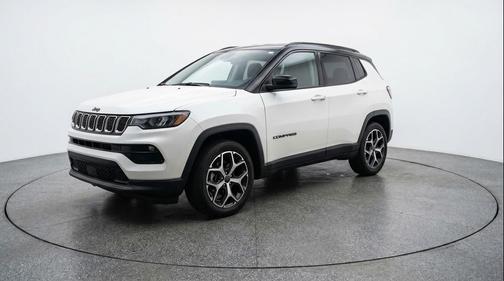 Bright White Clearcoat 2025 Jeep Compass Limited