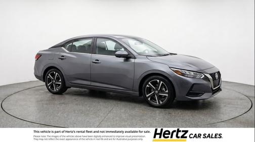 Gun Metallic 2025 Nissan Sentra SV