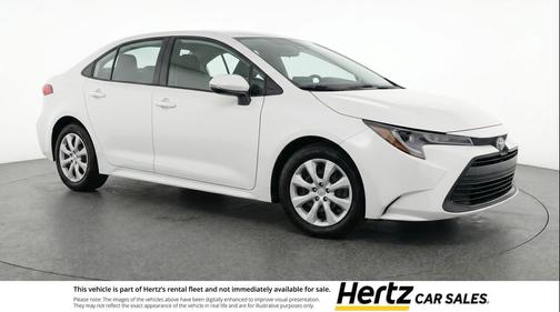 Ice Cap 2025 Toyota Corolla LE
