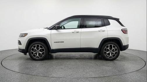 Bright White Clearcoat 2025 Jeep Compass Limited