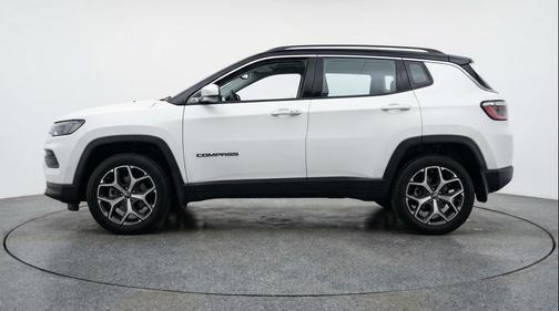 Bright White Clearcoat 2025 Jeep Compass Limited