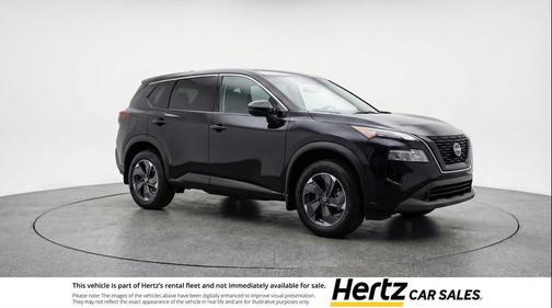 Super Black 2025 Nissan Rogue SV