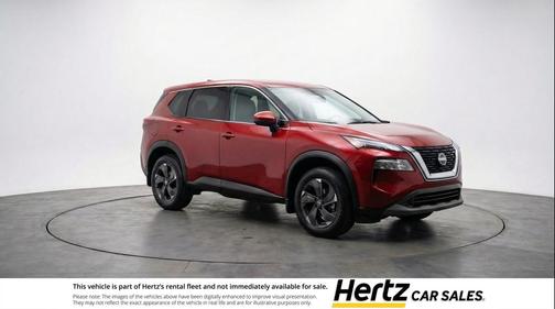 Scarlet Ember Tintcoat 2025 Nissan Rogue SV