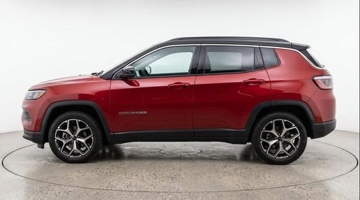 Red Hot Pearlcoat 2025 Jeep Compass Limited