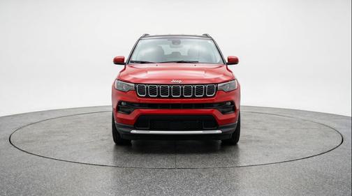 Red Hot Pearlcoat 2025 Jeep Compass Limited