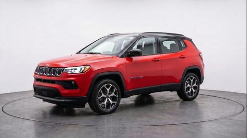 Red Hot Pearlcoat 2025 Jeep Compass Limited