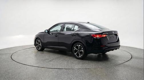 Super Black 2025 Nissan Sentra SV