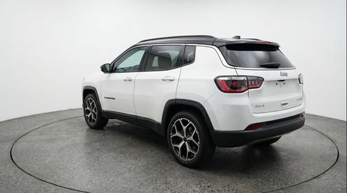 Bright White Clearcoat 2025 Jeep Compass Limited