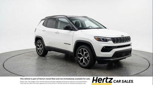 Bright White Clearcoat 2025 Jeep Compass Limited