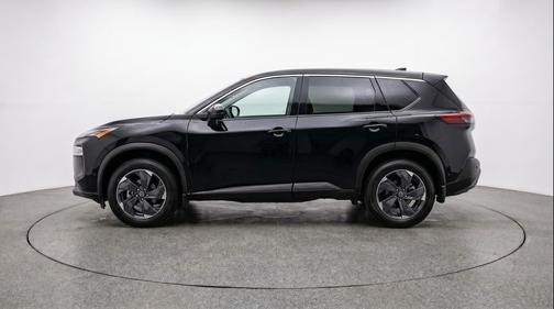 Super Black 2025 Nissan Rogue SV