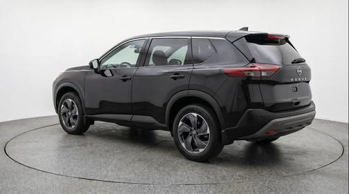 Super Black 2025 Nissan Rogue SV