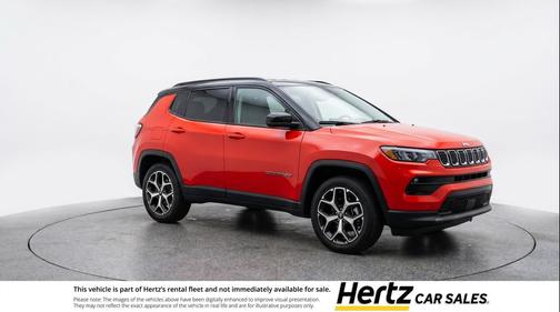 Red Hot Pearlcoat 2025 Jeep Compass Limited