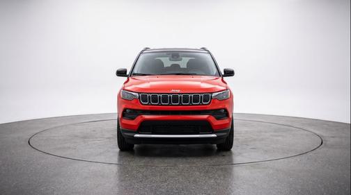 Red Hot Pearlcoat 2025 Jeep Compass Limited