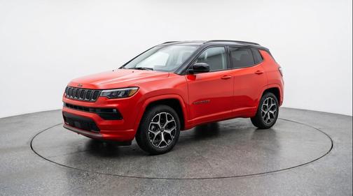 Red Hot Pearlcoat 2025 Jeep Compass Limited