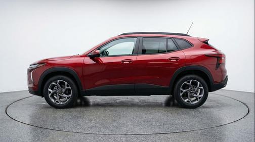 Crimson Metallic 2025 Chevrolet Trax LT