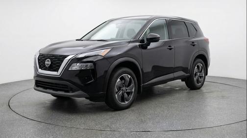 Super Black 2025 Nissan Rogue SV