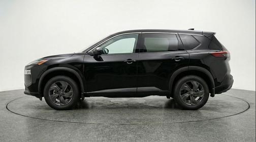 Super Black 2025 Nissan Rogue SV