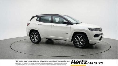 Bright White Clearcoat 2025 Jeep Compass Limited