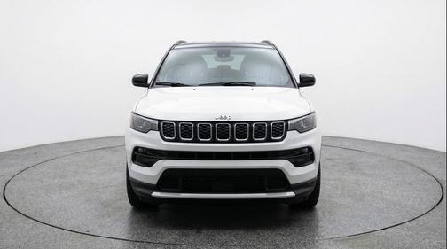 Bright White Clearcoat 2025 Jeep Compass Limited