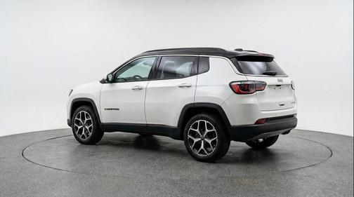 Bright White Clearcoat 2025 Jeep Compass Limited
