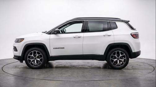 Bright White Clearcoat 2025 Jeep Compass Limited