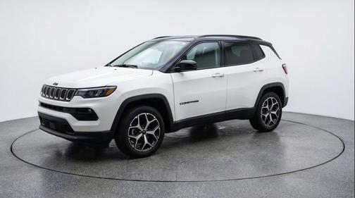 Bright White Clearcoat 2025 Jeep Compass Limited