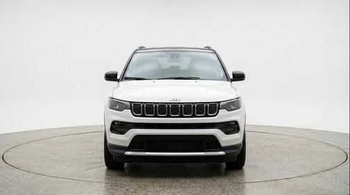 Bright White Clearcoat 2025 Jeep Compass Limited