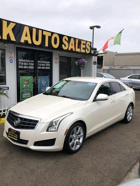 White Diamond Tricoat 2014 Cadillac ATS 2.5L