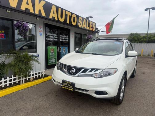 Pearl White 2014 Nissan Murano SL